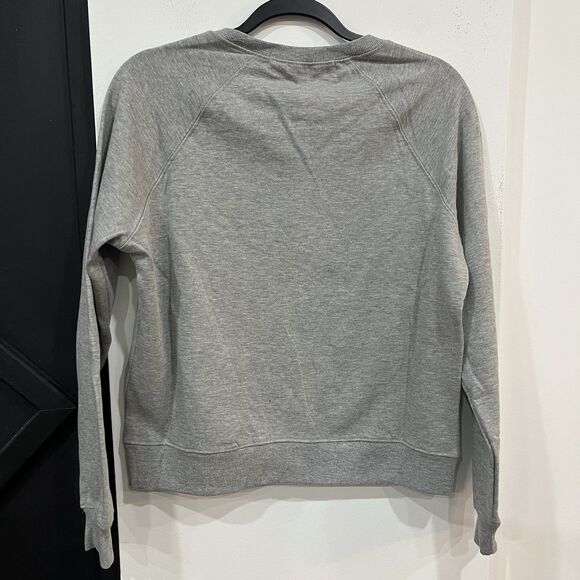 NWT Rebecca Minkoff Girl Power Graphic Gray Crewneck Sweatshirt Size Medium - Picture 4 of 4